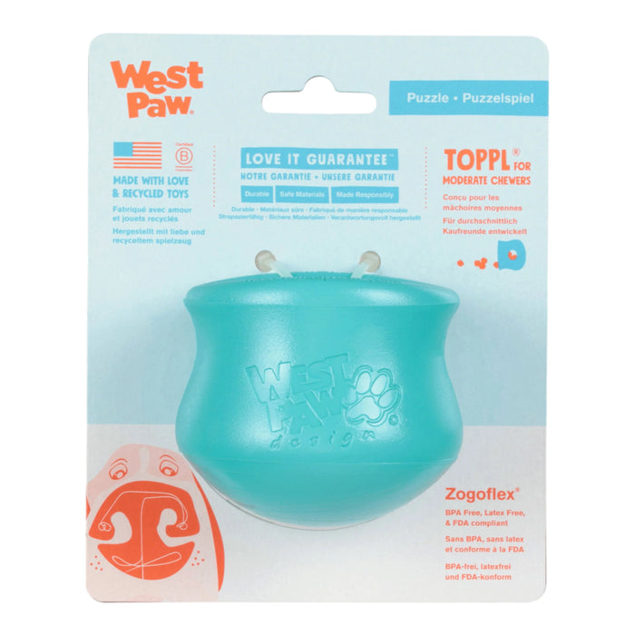 West Paw Zogoflex Toppl Limited Edition - Teal