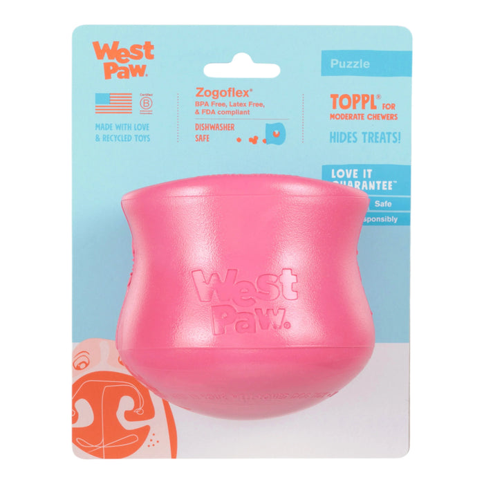 West Paw Zogoflex Toppl Limited Edition - Geranium