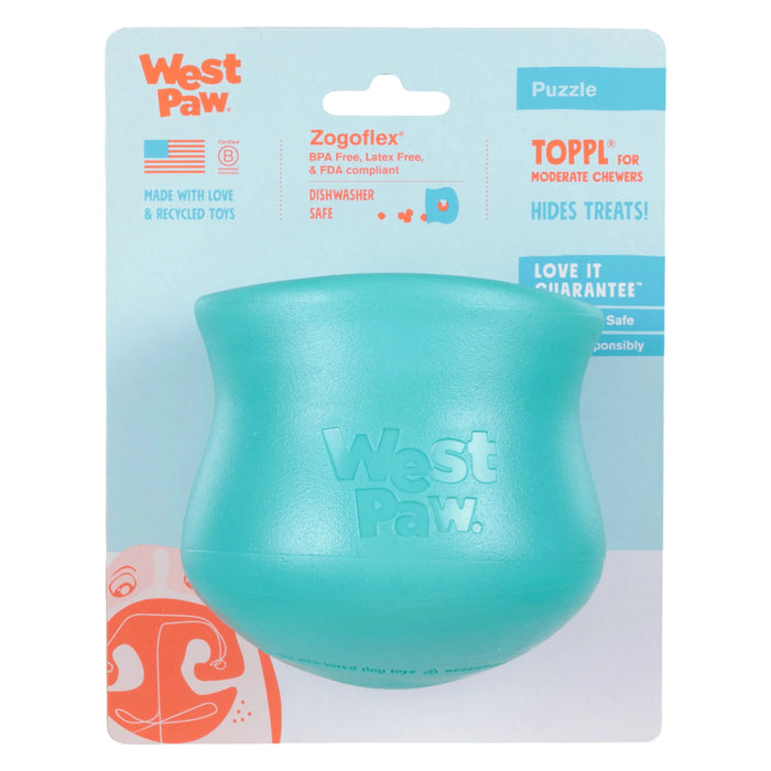 West Paw Zogoflex Toppl Limited Edition - Teal