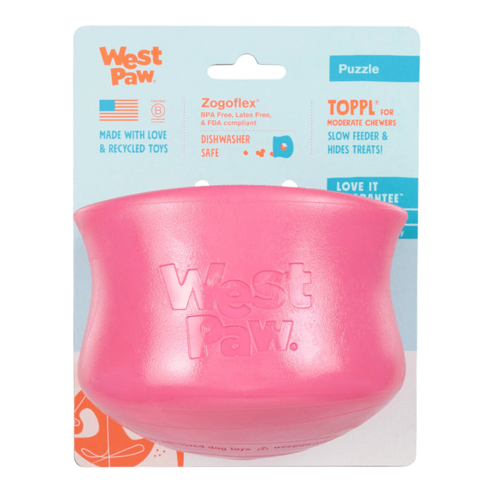 West Paw Zogoflex Toppl Limited Edition - Geranium