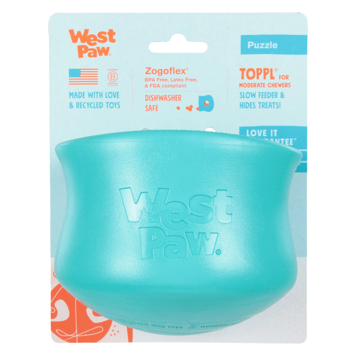 West Paw Zogoflex Toppl Limited Edition - Teal