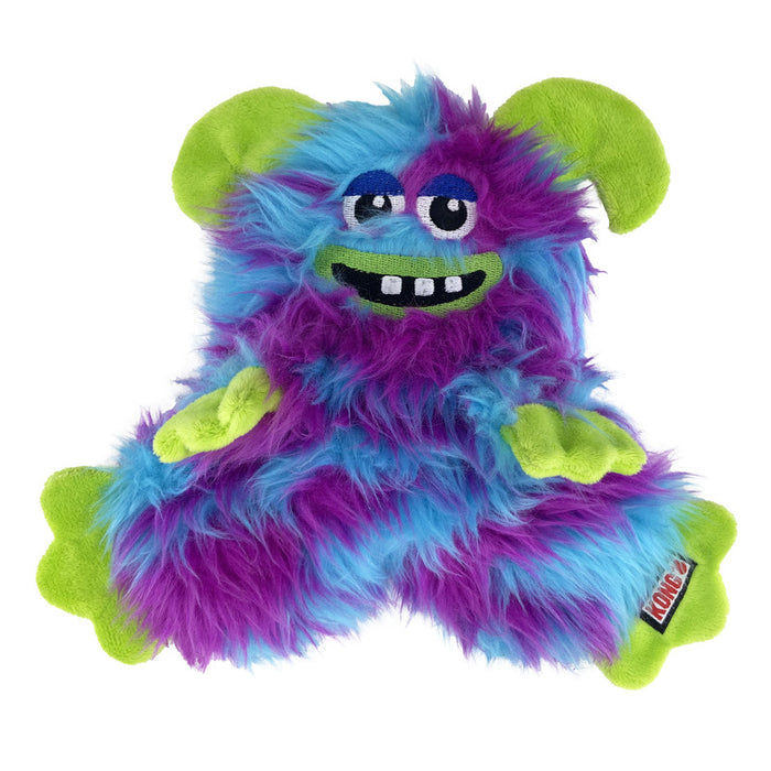 KONG Frizzle Razzle Soft Squeaky Crinkly Toy - Medium