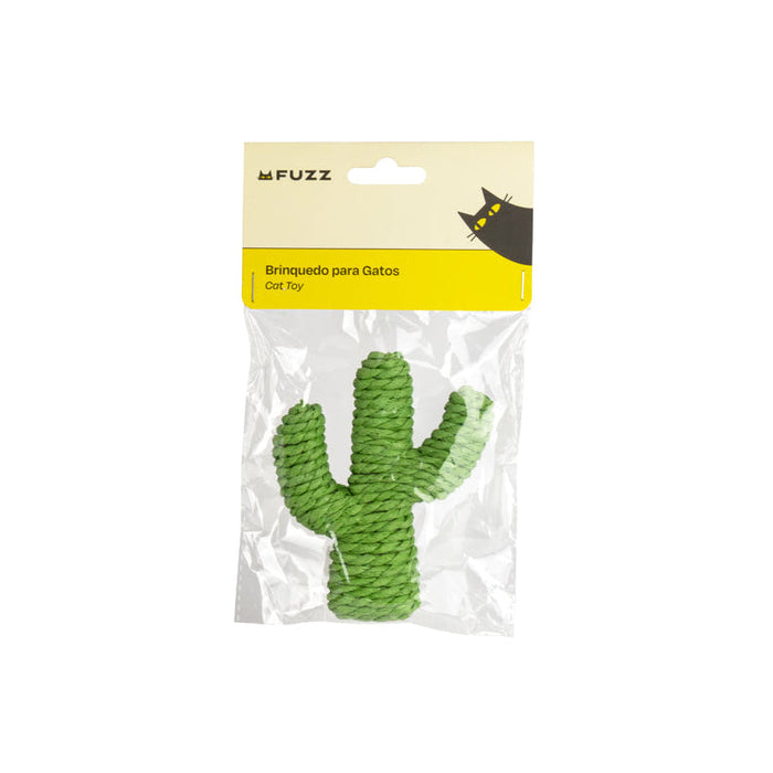 Fuzz Sisal Cactus Cat Toy