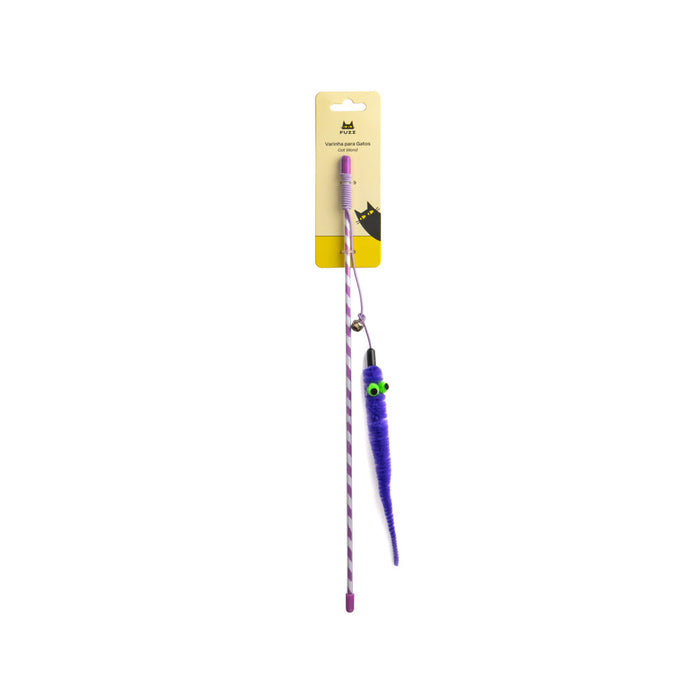 Fuzz Crazy Worm Wand Cat Toy