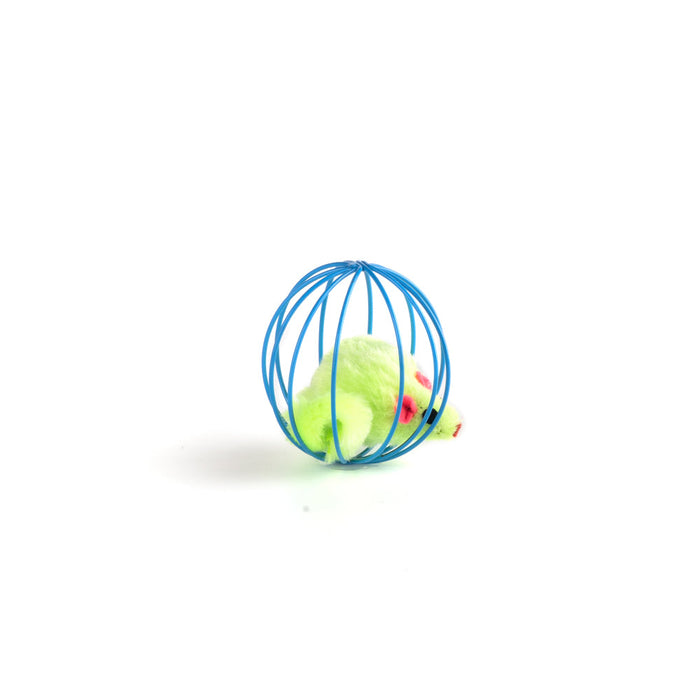 Fuzz Hamster Ball Cat Toy