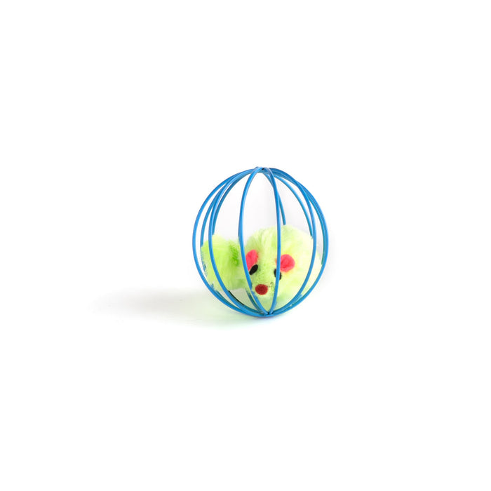 Fuzz Hamster Ball Cat Toy