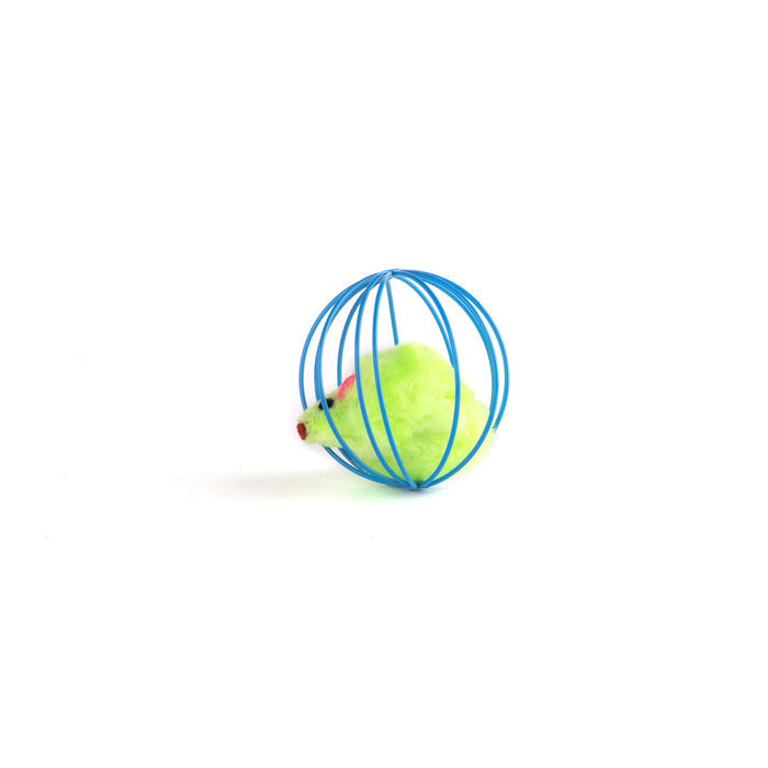 Fuzz Hamster Ball Cat Toy
