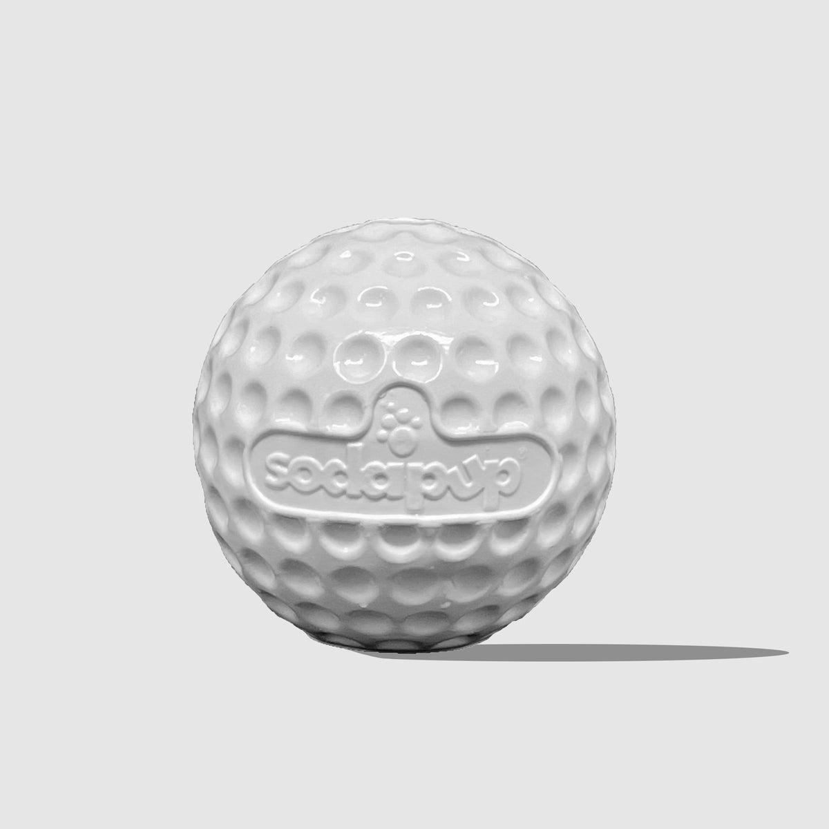 Get Golf Ball Durable Rubber Enrichment Toy at Sodapup!