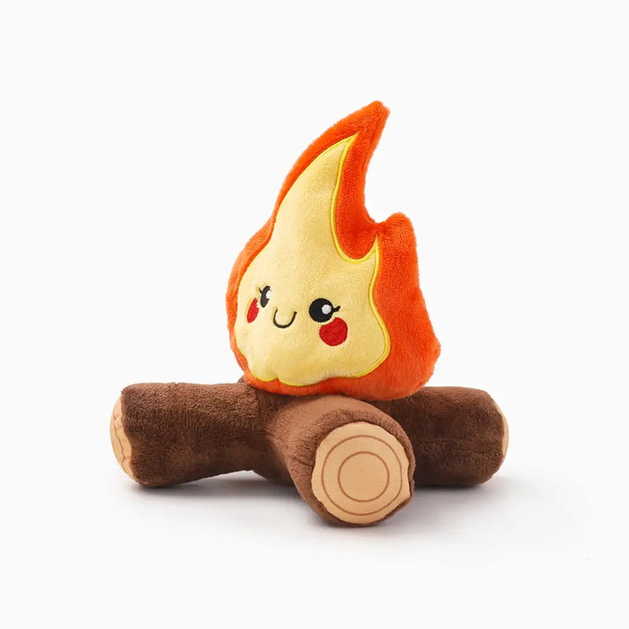 Hugsmart Campfire Plush Dog Toy