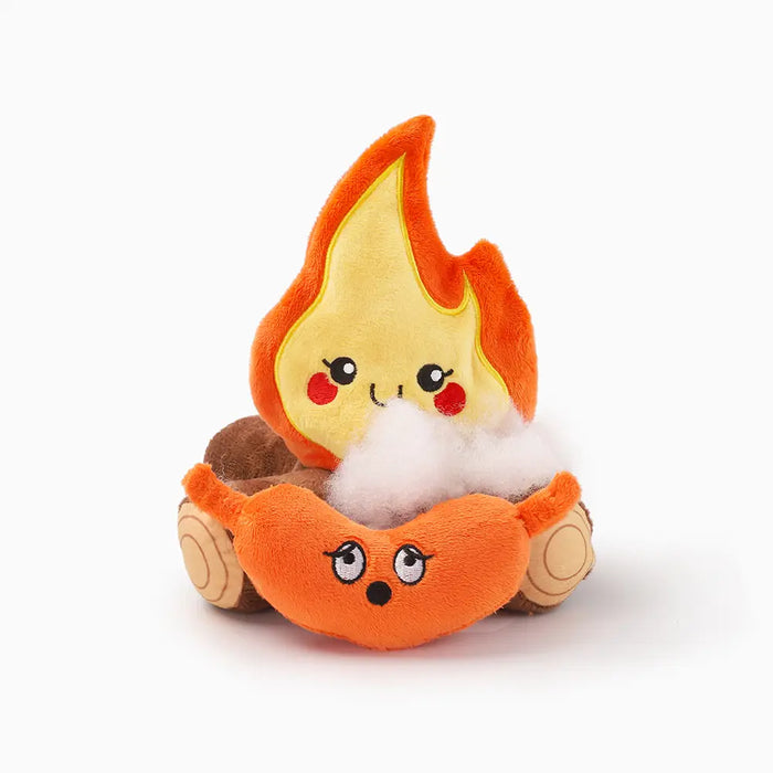 Hugsmart Campfire Plush Dog Toy