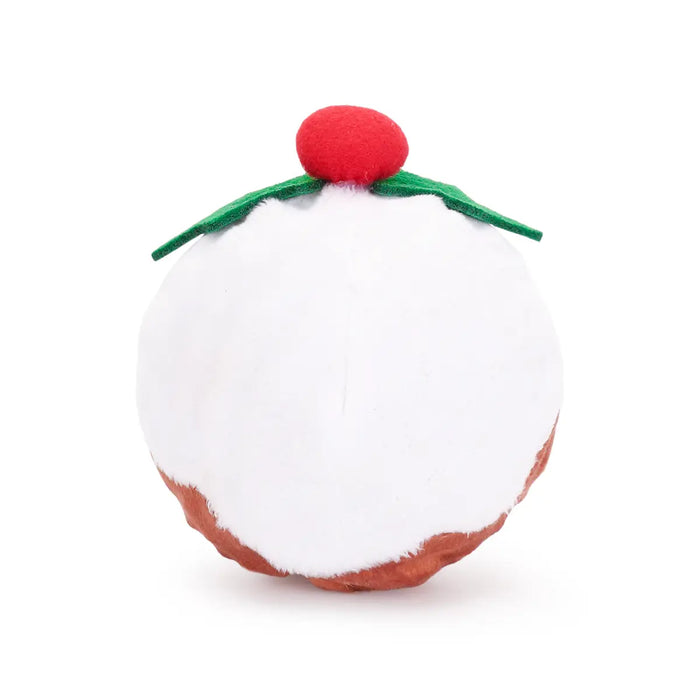 Hugsmart Christmas Pudding Ball Dog Toy