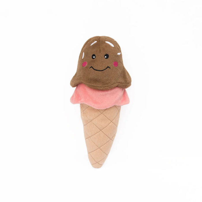 Ice Cream Soft Squeaky Dog Toy