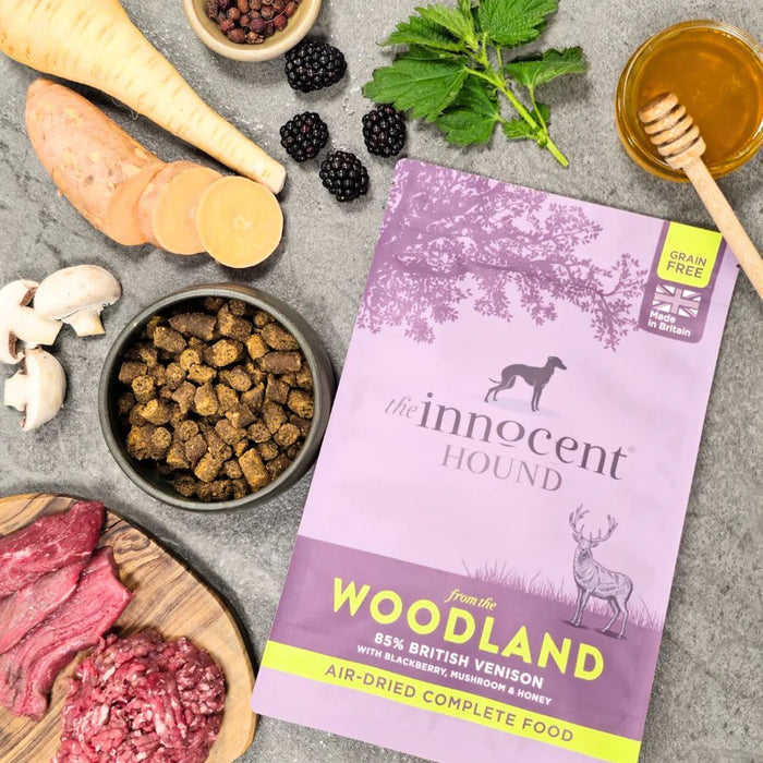 The Innocent Hound From The Woodland, British Venison Air-Dried Dog Food - 1kg