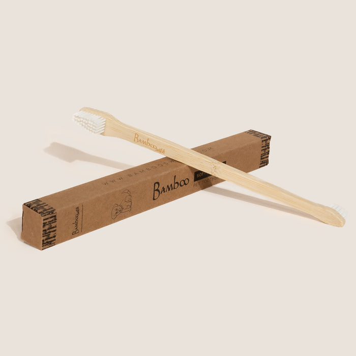 Bamboo 'Switch' Toothbrush for Dogs - Large & Small Head