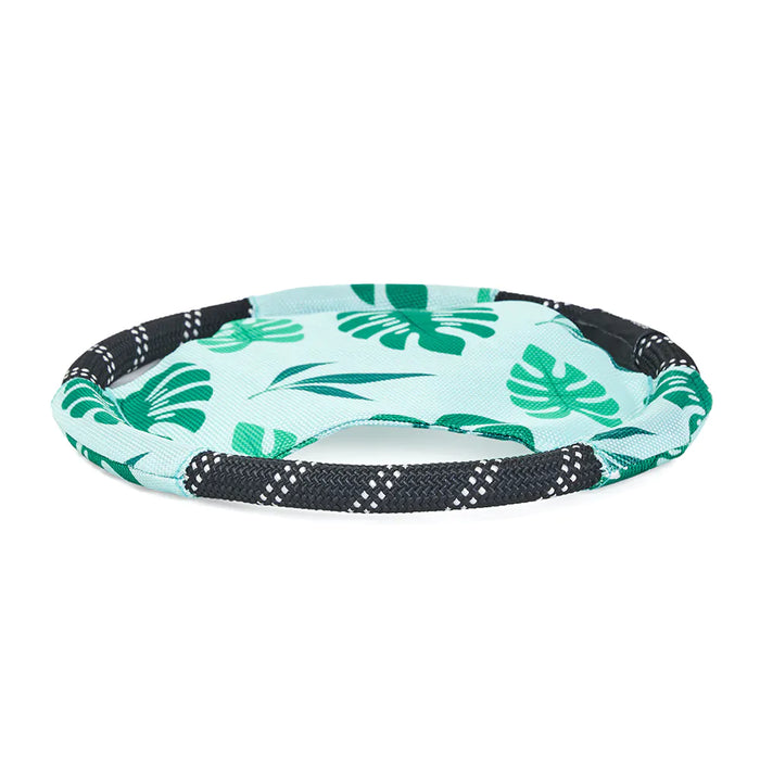 ZippyPaws Rope Gliderz Dog Frisbee Tug Toy - Monstera