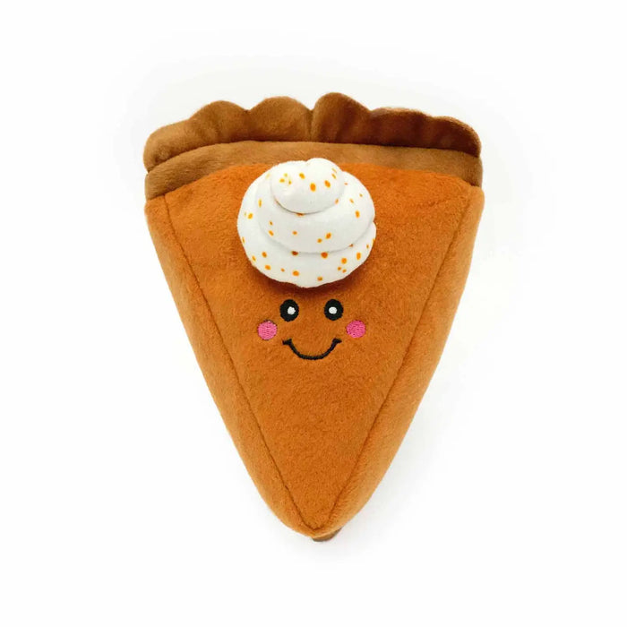 NomNomz® Soft Dog Toy - Pumpkin Pie Slice