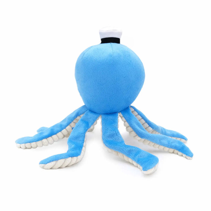 Octopus "Playful Pal" Squeaky, Crinkly, Soft Dog Toy