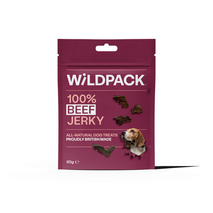 WILD PACK Beef Jerky - Natural Dog Treats