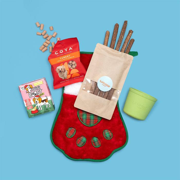 The Paw Stocking Christmas Enrichment Gift Bundle for Dogs