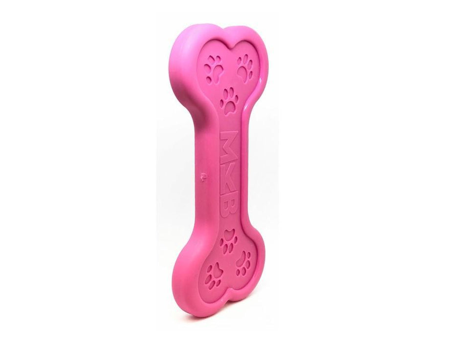 Pink Bone Shaped Ultra Durable Nylon Dog Chew Toy