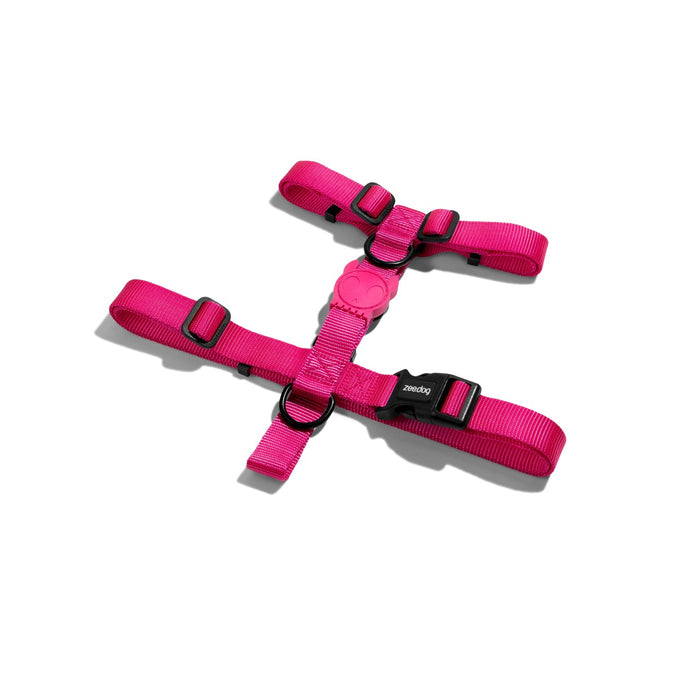 Zee.Dog Pink LED H-Harness