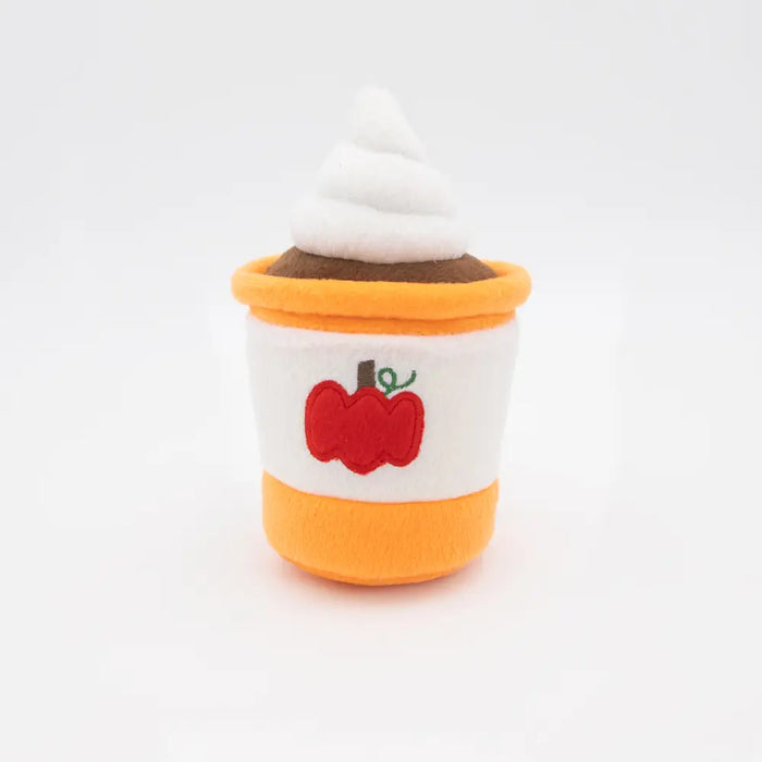 NomNomz® Soft Dog Toy - Pumpkin Spice Latte