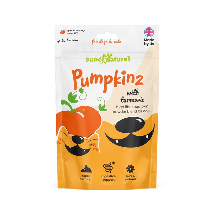 Pumpkinz labelled packet on transparent background