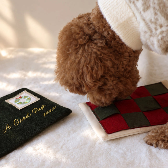 Pups & Bubs Christmas Dog Toy - Letter to Santa