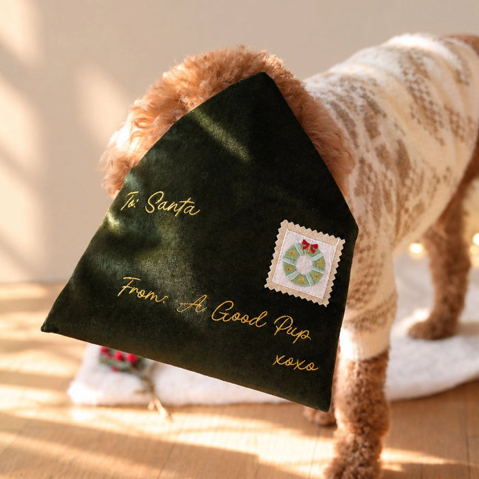 Pups & Bubs Christmas Dog Toy - Letter to Santa