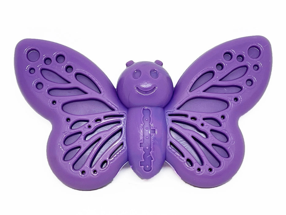 Purple Butterfly Nylon Chew & Enrichment Dog Toy