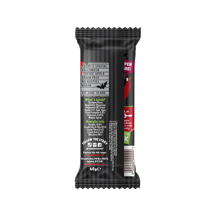 Denzel's Halloween Toffee Apple Soft Sticks for Dogs 75g