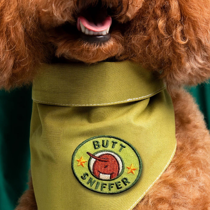 Scout's Honour, Butt Sniffer, Iron-On Patch for Pets