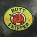 patch that reads 'BUTT SNIFFER'