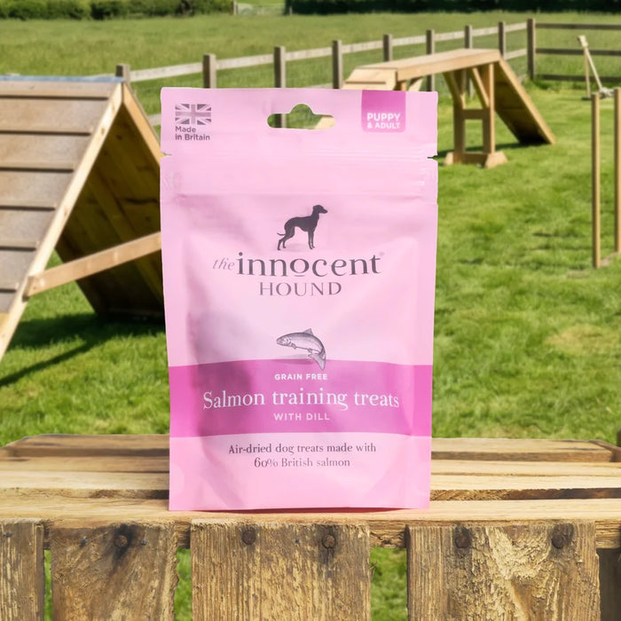 The Innocent Hound Salmon Bites Dog Treats with Dill - 70g