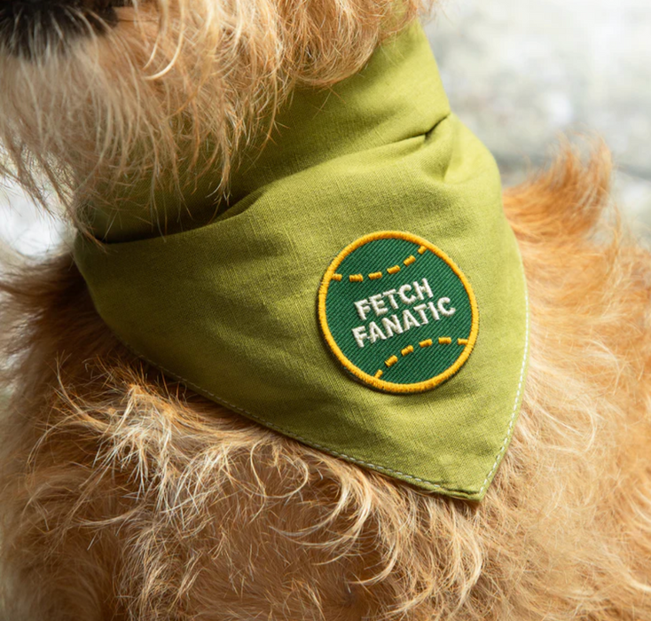 Scout's Honour, Fetch Fanatic, Iron-On Patch for Pets