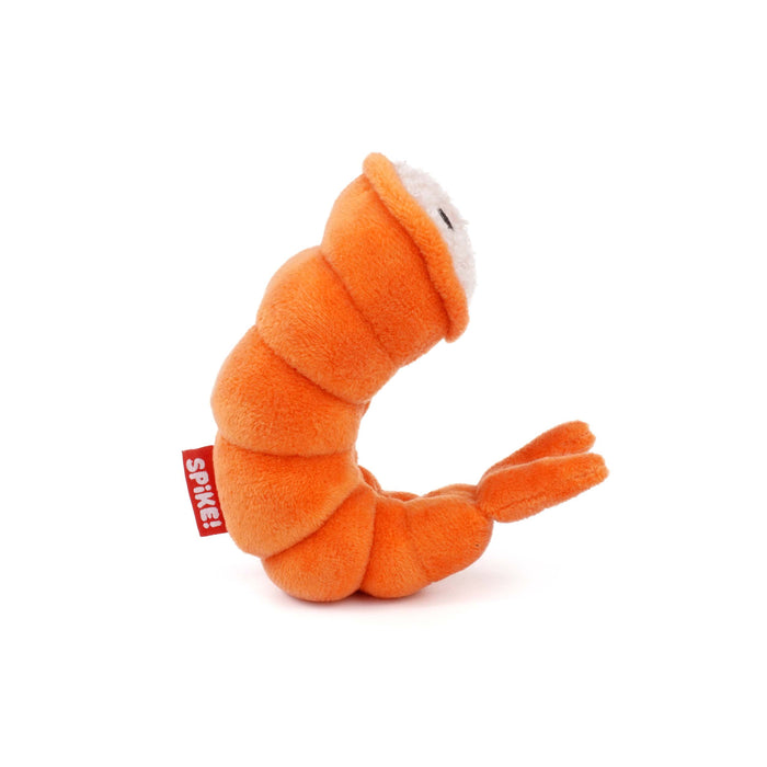 Spike Kawaii Plush Shrimp Dog Toy