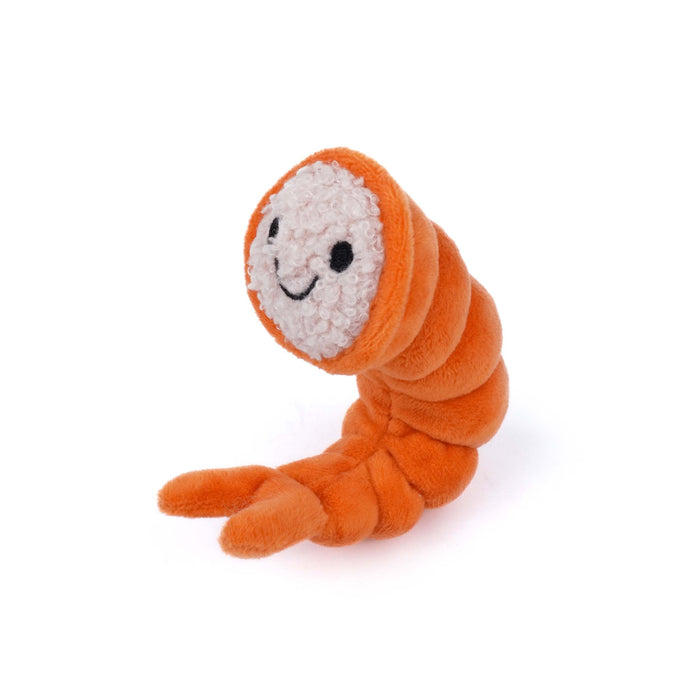 Spike Kawaii Plush Shrimp Dog Toy