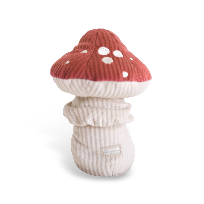 Shroom Toadstool Soft Snuffle Enrichment Toy for Dogs