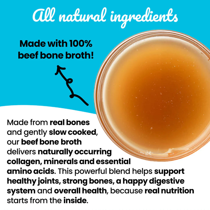 beef bone broth infographic