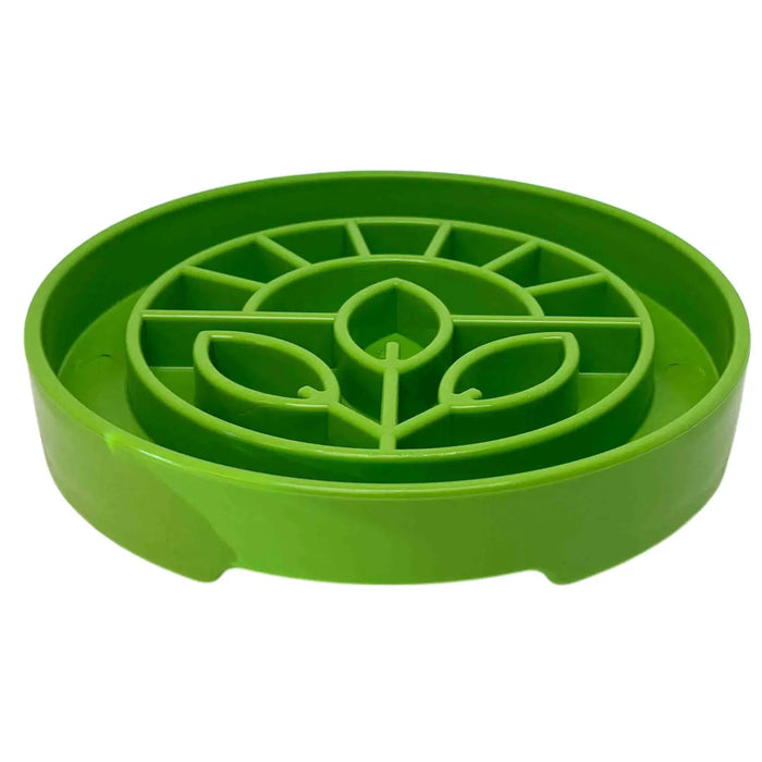 SodaPup Garden Design Shallow Dog Slow Feeder Tray