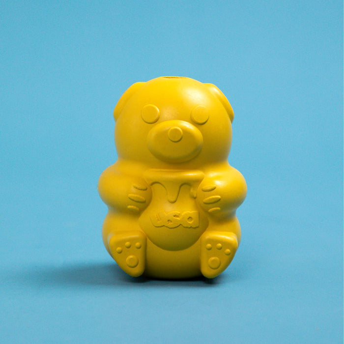 SodaPup Honey Bear Treat Dispenser Chew Toy