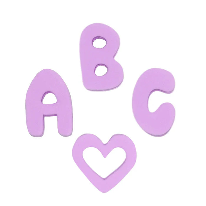letters on white background