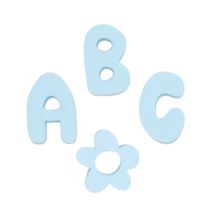 letters on white background