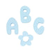 letters on white background