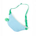 blue and green bag