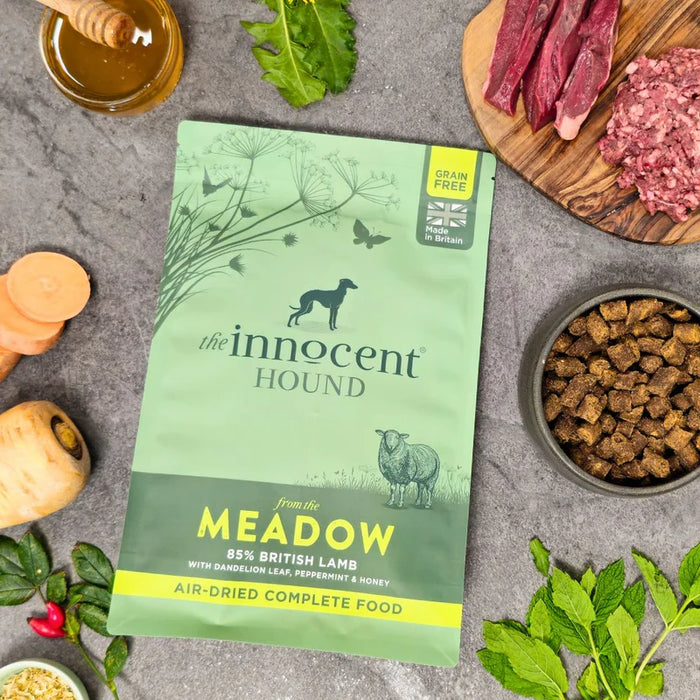 The Innocent Hound From The Meadow British Lamb Air-Dried Dog Food - 1kg