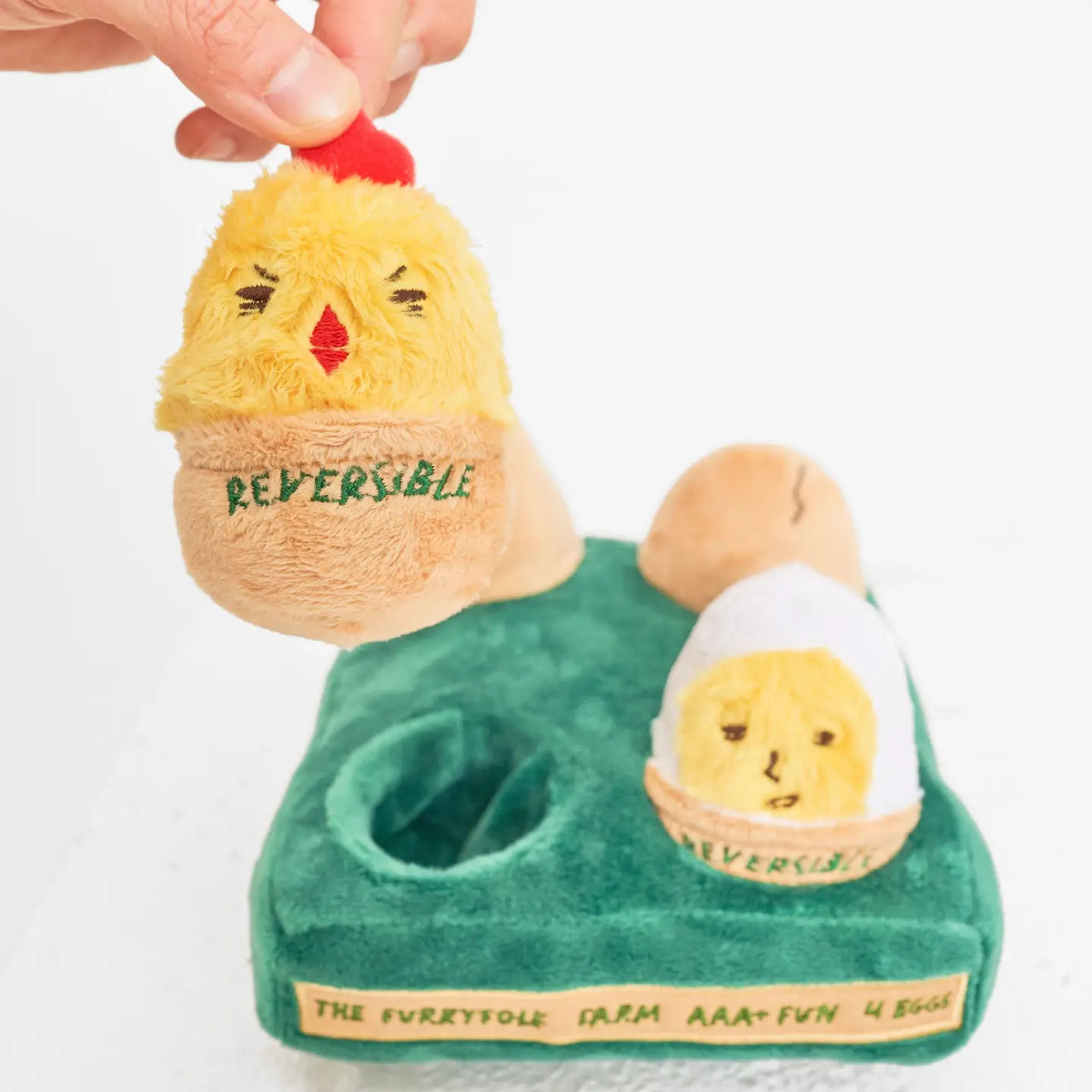 The Furryfolks Easter Aaa+ Egg Nose Work Snuffle Dog Toy - The