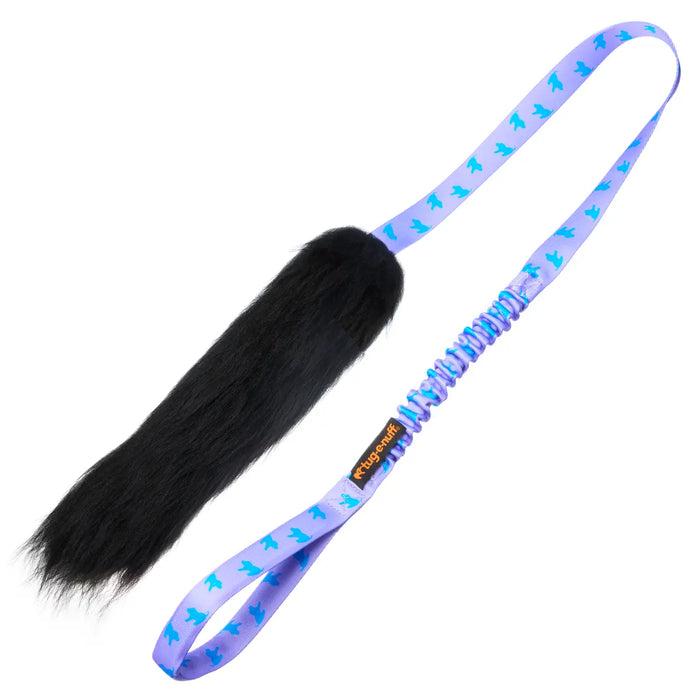 Tug-E-Nuff Sheepskin Bungee Interactive Dog Toy