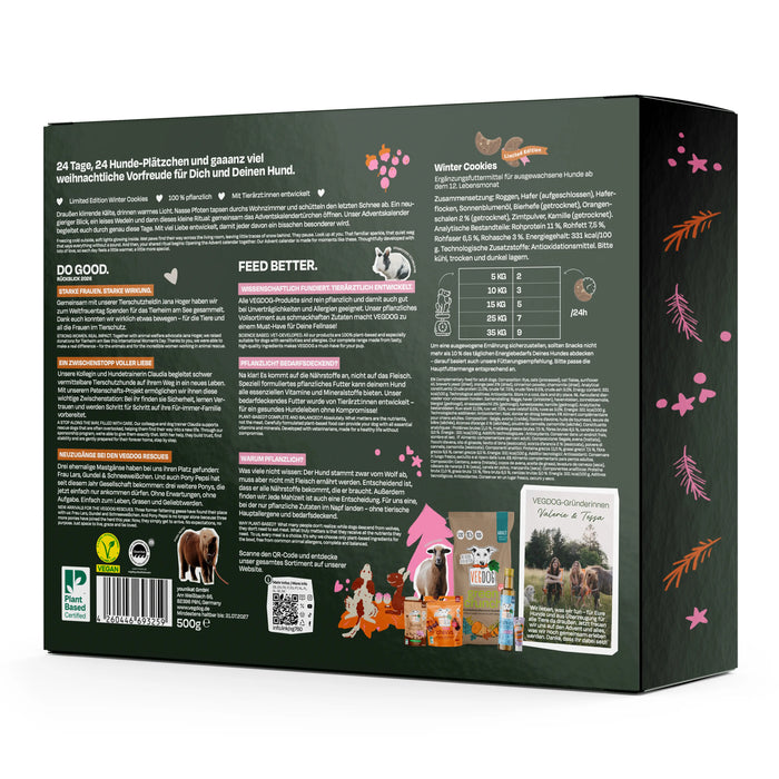 VEGDOG Christmas Dog Advent Calendar