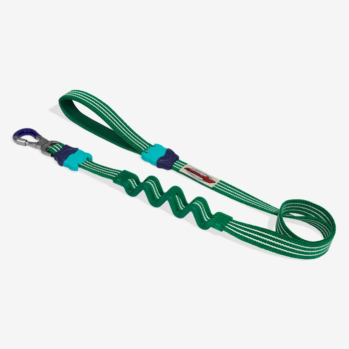 Zee.Dog Velvet Vibes Ruff Leash Dog Lead - Vert